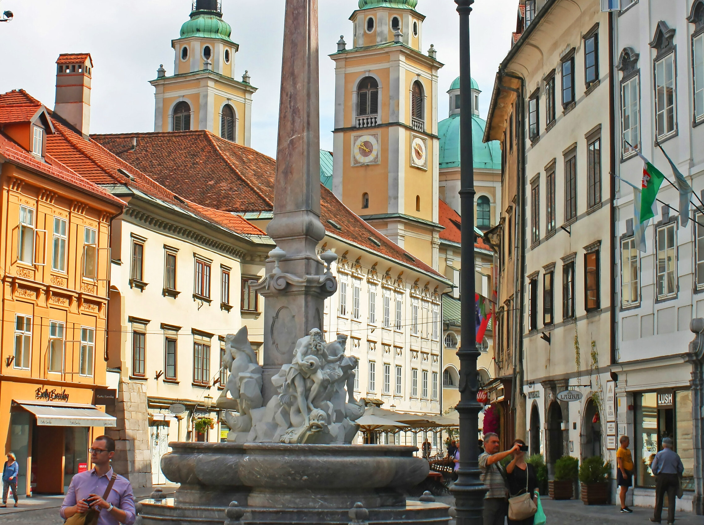 Ljubljana Robba szökőkút