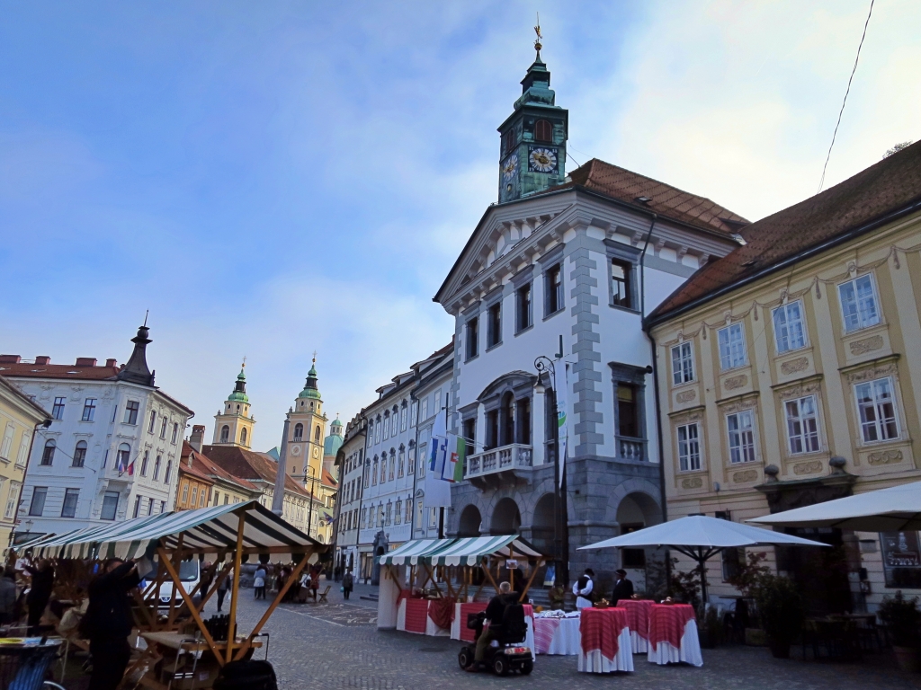 Ljubljana városháza tér